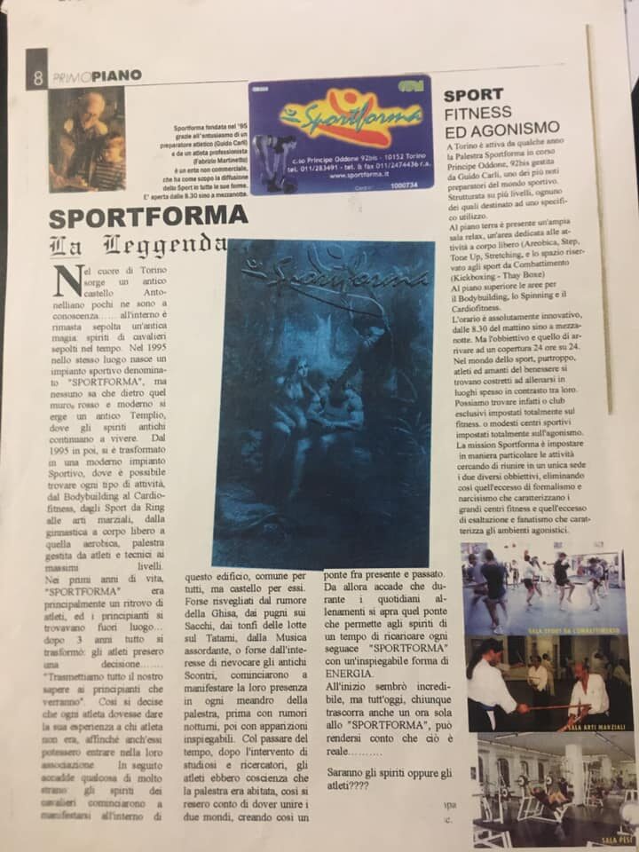 Illustrato Fiat, fine anni Novanta: «Sportforma – La Leggenda»